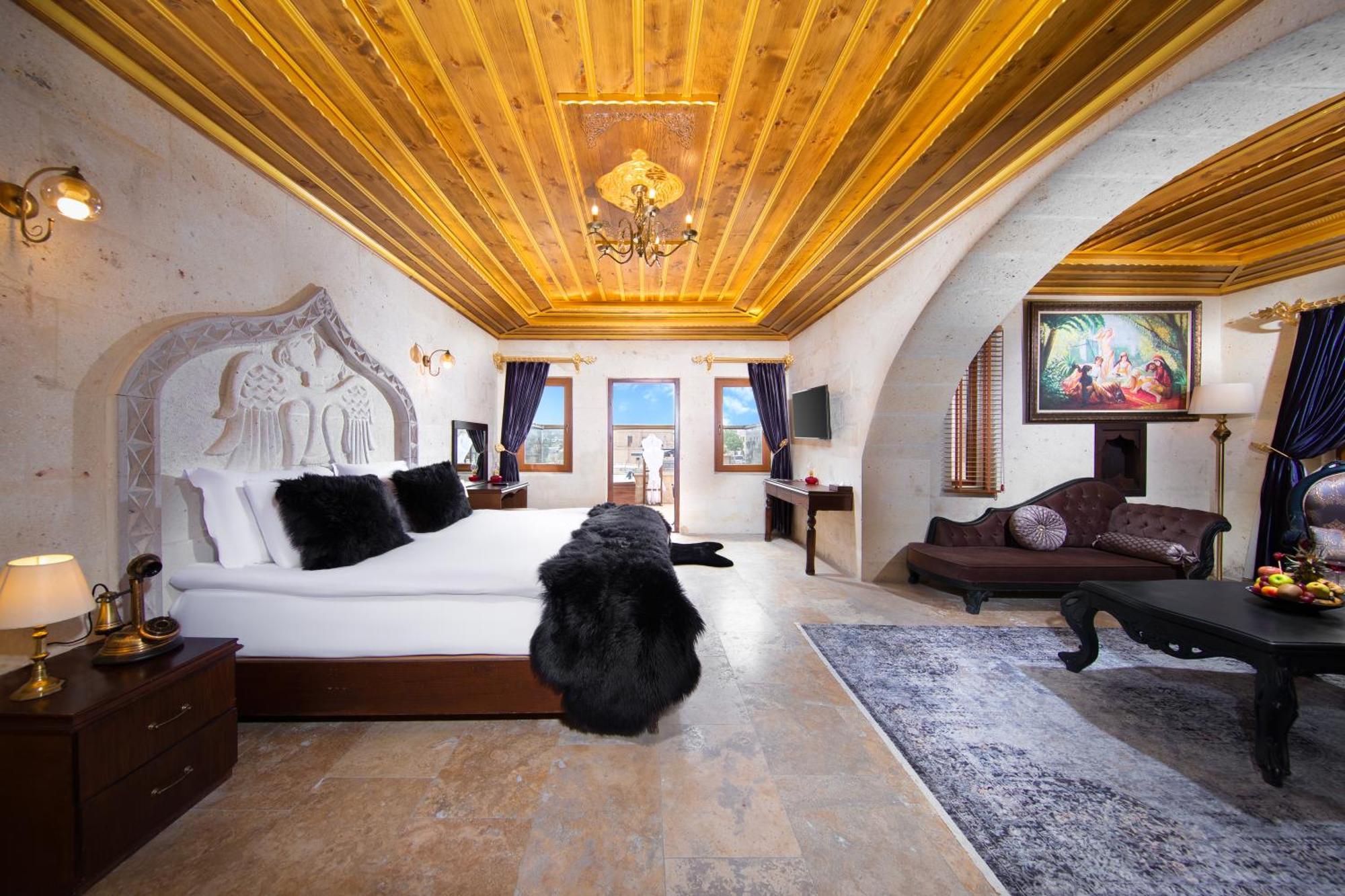 Cappadocia Pegasos Cave Suite Hotel 우치사르 외부 사진