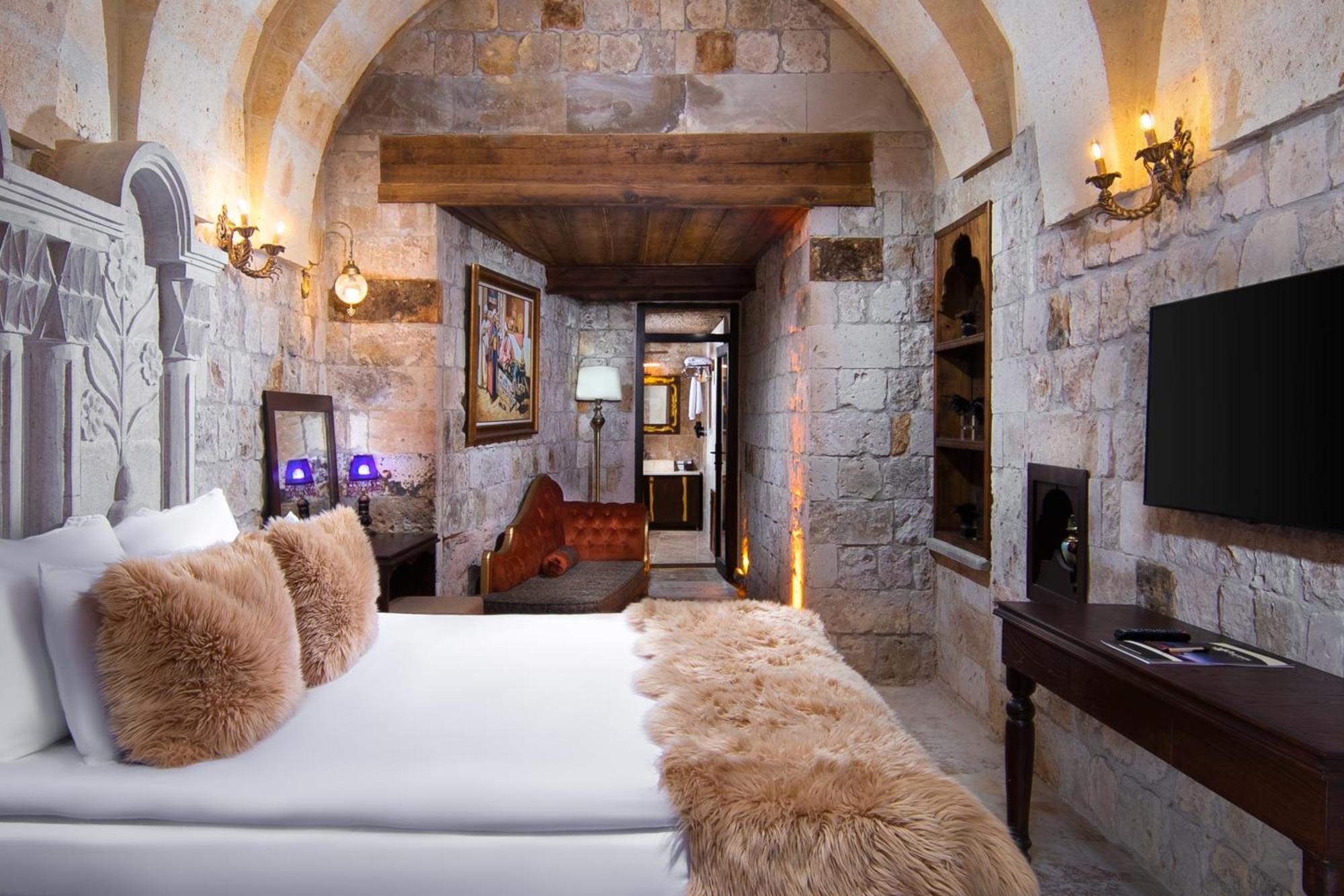 Cappadocia Pegasos Cave Suite Hotel 우치사르 외부 사진